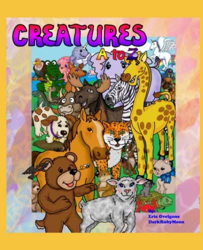 Cover image of Alphabet book titled Creatures A to Z